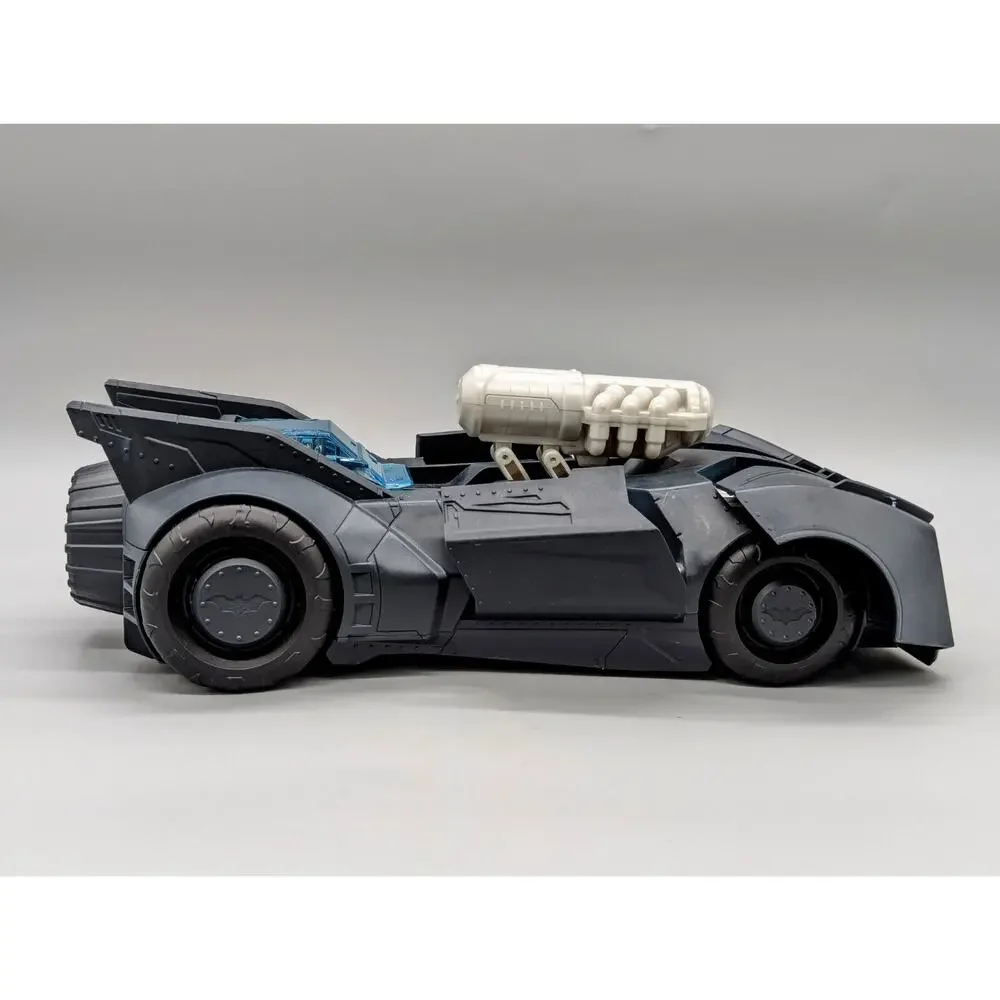 DC Comics Batman Tech Defender Batmobile Transforming Vehicle Blaster Launcher